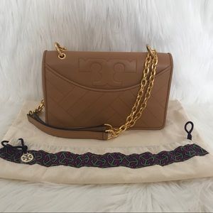 Authentic TORY BURCH Alexa Convertible Purse Bag
